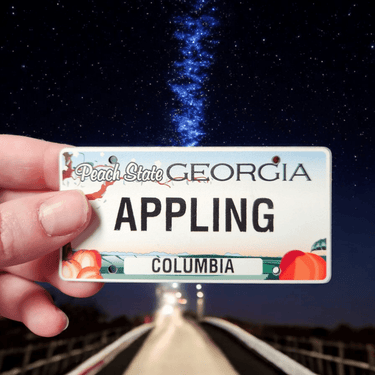 Appling GA License Plate Hat – Homegrown & Proud - Trucker Hat - Charm and Char